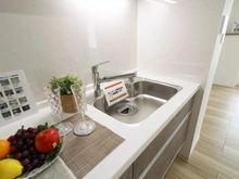 【東京都/多摩市中沢】ライオンズマンション多摩センター キッチン：シンク