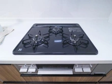 【神奈川県/川崎市宮前区南平台】グリーンヒル宮前平 キッチン：三口コンロ