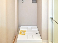 【東京都/板橋区三園】ライオンズマンション西高島平溝下公園 壱番館 洗面室：洗濯機置場