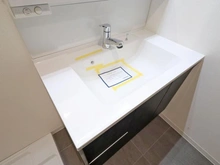 【神奈川県/横浜市南区永田北】コスモ井土ヶ谷グランヒルズ 9号棟 洗面室：洗面ボール