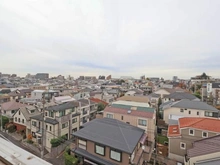 【東京都/目黒区平町】ドルフ都立大 眺望：洋室側バルコニーから