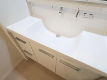 【神奈川県/横浜市栄区鍛冶ケ谷】ローレルスクエア港南台 D棟 洗面室：洗面ボール