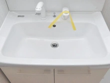 【神奈川県/川崎市麻生区上麻生】東和サープラス柿生 洗面室：洗面ボール