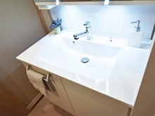 【神奈川県/横浜市保土ケ谷区法泉】東急ドエル・横浜ヒルサイドガーデン 4番館 洗面室：洗面化粧台