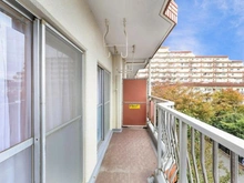 【東京都/調布市染地】ライオンズマンション調布 C棟 バルコニー