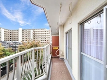 【東京都/調布市染地】ライオンズマンション調布 C棟 バルコニー