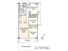 【東京都/八王子市明神町】エクセレンス八王子 間取り図