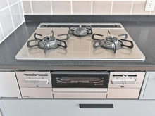 【神奈川県/川崎市多摩区東三田】シティウインズ生田 キッチン：三口コンロ