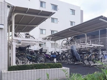 【神奈川県/川崎市多摩区枡形】クレアホームズ向ヶ丘遊園 駐輪場