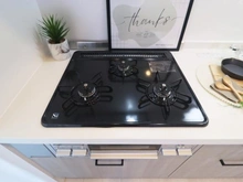 【神奈川県/川崎市麻生区下麻生】麻生台団地 22号棟 キッチン：三口コンロ