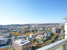 【神奈川県/川崎市多摩区中野島】新多摩川ハイム 1号棟 眺望：洋室側バルコニーから