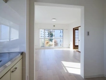 【神奈川県/川崎市多摩区菅仙谷】パークランドふじのき台 20号棟 LDK：キッチンから望むリビングダイニング