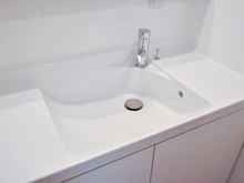 【東京都/町田市鶴川】鶴川二丁目住宅 11-2号棟 洗面室：洗面ボール