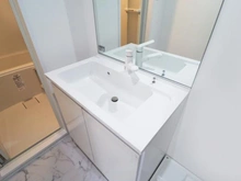 【神奈川県/川崎市麻生区高石】第2百合ヶ丘ハイツ 2号棟 洗面室：洗面ボール