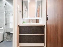 【神奈川県/川崎市多摩区登戸】ダイアパレスタピオ向ケ丘遊園 洗面室