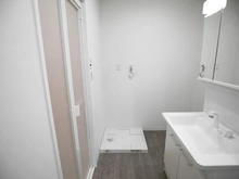 【神奈川県/川崎市多摩区登戸】登戸ハイデンス 洗面室：洗濯機置き場