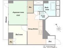 【東京都/町田市森野】東海町田マンション 間取り図