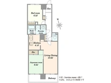 【東京都/多摩市永山】コスモ永山 間取り図