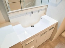 【神奈川県/川崎市多摩区宿河原】コスモステージ宿河原 洗面室：洗面ボール