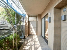 【神奈川県/川崎市多摩区宿河原】コスモステージ宿河原 テラス：大規模修繕工事中