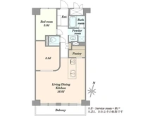 【神奈川県/川崎市麻生区岡上】岡上住宅 2号棟 間取り図