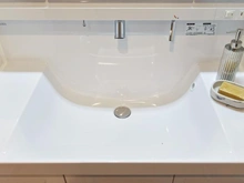 【神奈川県/川崎市多摩区登戸新町】ドメス登戸弐番館 洗面室：洗面ボール