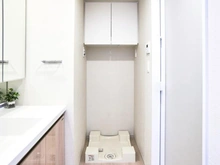 【東京都/調布市染地】シティテラス多摩川C棟 洗面室：洗濯機置き場