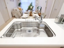 【神奈川県/川崎市多摩区中野島】多摩川テラス キッチン：シンク