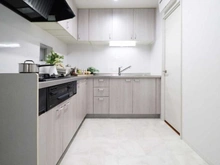 【東京都/多摩市鶴牧】エステート鶴牧5-37 キッチン：L字キッチン