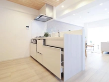 【神奈川県/川崎市幸区塚越】川崎セントラルコーポ キッチン：収納