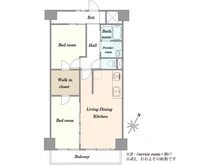 【神奈川県/川崎市麻生区岡上】岡上住宅 間取り図