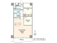 【東京都/板橋区徳丸】パシフィック武蔵野台ニューハイツ 間取り図