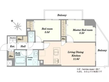 【東京都/板橋区小茂根】ディアハート小竹向原 間取り図