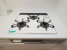 【神奈川県/横浜市港北区小机町】クリオ小机壱番館 キッチン：三口コンロ