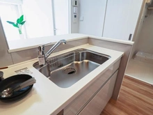 【東京都/多摩市乞田】ライオンズヴィアーレ多摩永山 キッチン：シンク