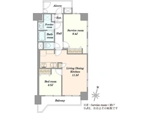 【神奈川県/横浜市南区二葉町】マイキャッスル横浜吉野町 間取り図