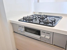 【神奈川県/横浜市港北区小机町】横浜小机西パーク・ホームズ壱番館 キッチン：三口コンロ