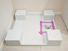 【神奈川県/横浜市都筑区大熊町】大倉山キャッスル 洗面室：洗濯機置き場