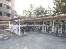 【神奈川県/茅ヶ崎市浜之郷】ダイアパレス茅ヶ崎鶴嶺 駐輪場