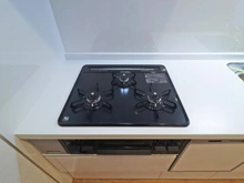 【神奈川県/川崎市宮前区南平台】平住宅 2号棟 キッチン：三口コンロ