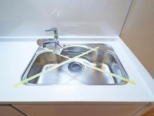 【神奈川県/川崎市宮前区南平台】平住宅 2号棟 キッチン：シンク