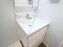 【神奈川県/川崎市宮前区南平台】平住宅 2号棟 洗面室：洗面ボール