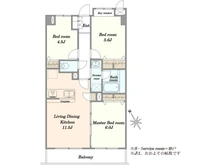 【神奈川県/横浜市港南区日野中央】ライオンズガーデン港南台 間取り図
