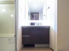 【神奈川県/茅ヶ崎市幸町】リストレジデンス茅ヶ崎 洗面室