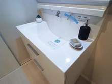 【神奈川県/茅ヶ崎市南湖】ネオハイツ茅ヶ崎 洗面室：洗面ボール