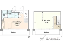 【神奈川県/横浜市緑区十日市場町】ホーメストプラザ十日市場西館 間取り図