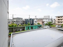 【神奈川県/横浜市鶴見区元宮】鶴見スカイハイツA棟 眺望：洋室側バルコニーから