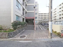 【神奈川県/横浜市港北区大豆戸町】大倉山第二コーポラス アプローチ