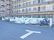 【東京都/府中市押立町】コープ野村府中武蔵野台 3号棟 バイク置場