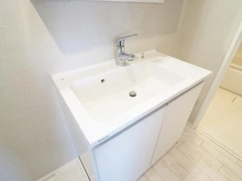 【神奈川県/川崎市宮前区犬蔵】たまプラーザハイム 洗面室：洗面ボール